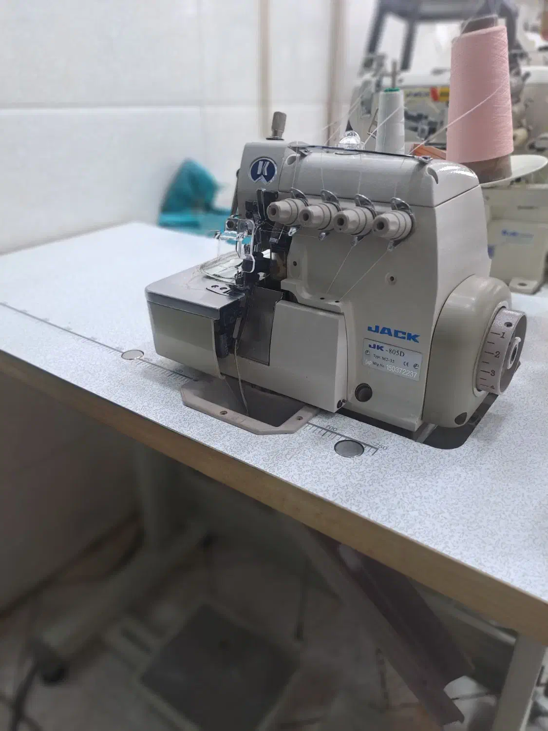 چرخ زیگزال پنج نخ دینام سرخود جک مدل 805|چرخ خیاطی و ریسندگی|قرچک, مهدیه|دیوار