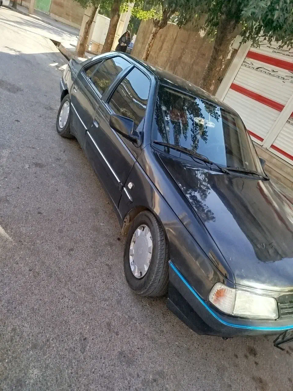 پژو405مدل ۸۷مشکی|خودرو سواری و وانت|بوئین زهرا, |دیوار