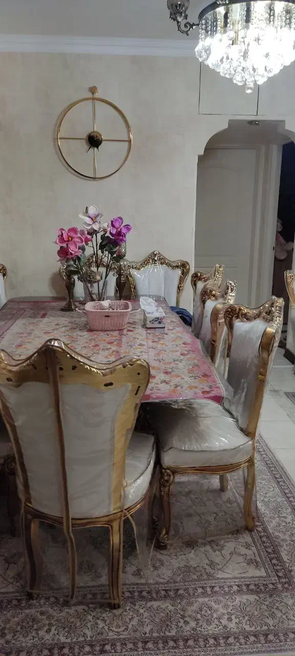 مبلمان ۹نفره|مبلمان خانگی و میز عسلی|پردیس, فاز ۳|دیوار