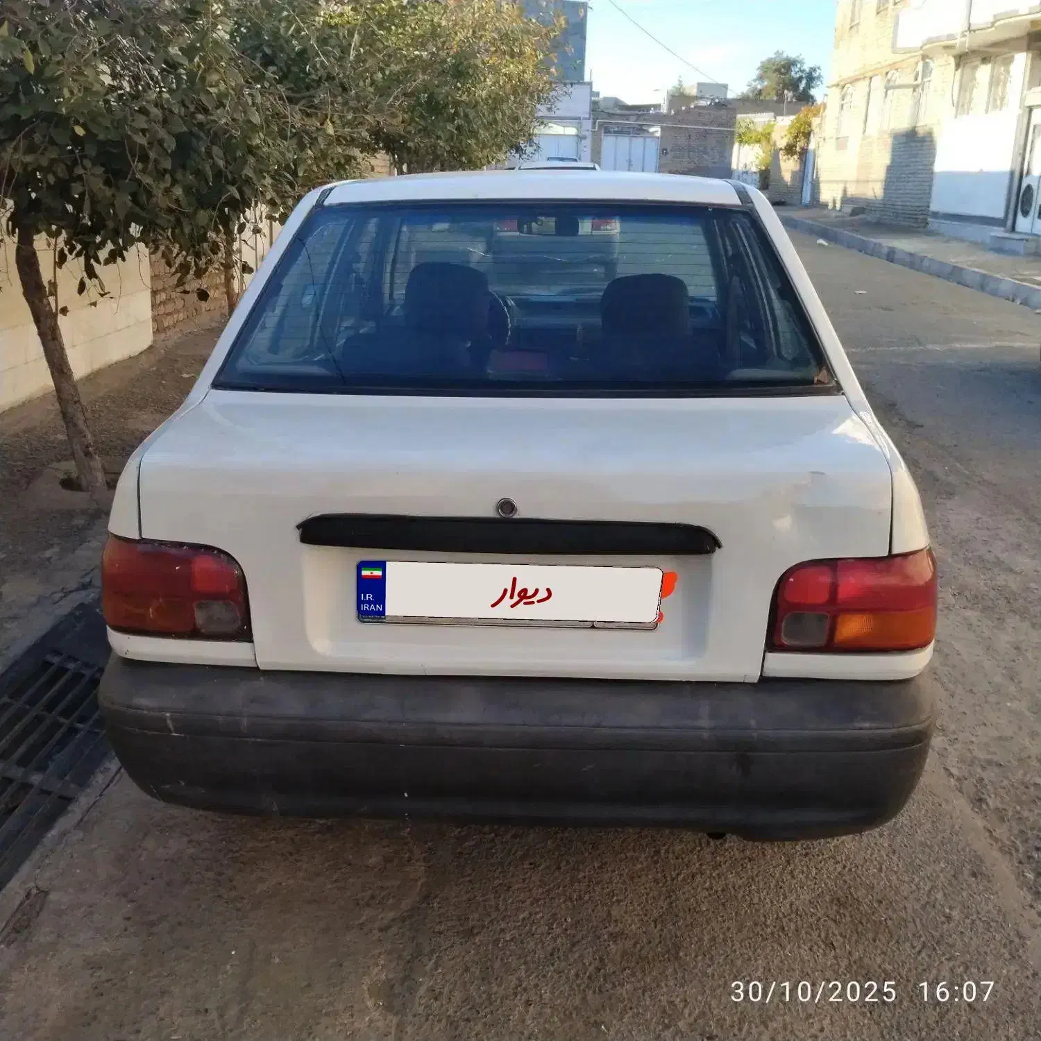 پراید سفید مدل 84|خودرو سواری و وانت|خوی, |دیوار