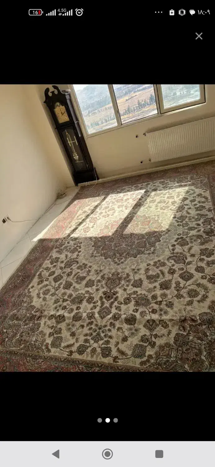 فرش 12متری درحدنو|فرش|مشهد, چهارچشمه|دیوار