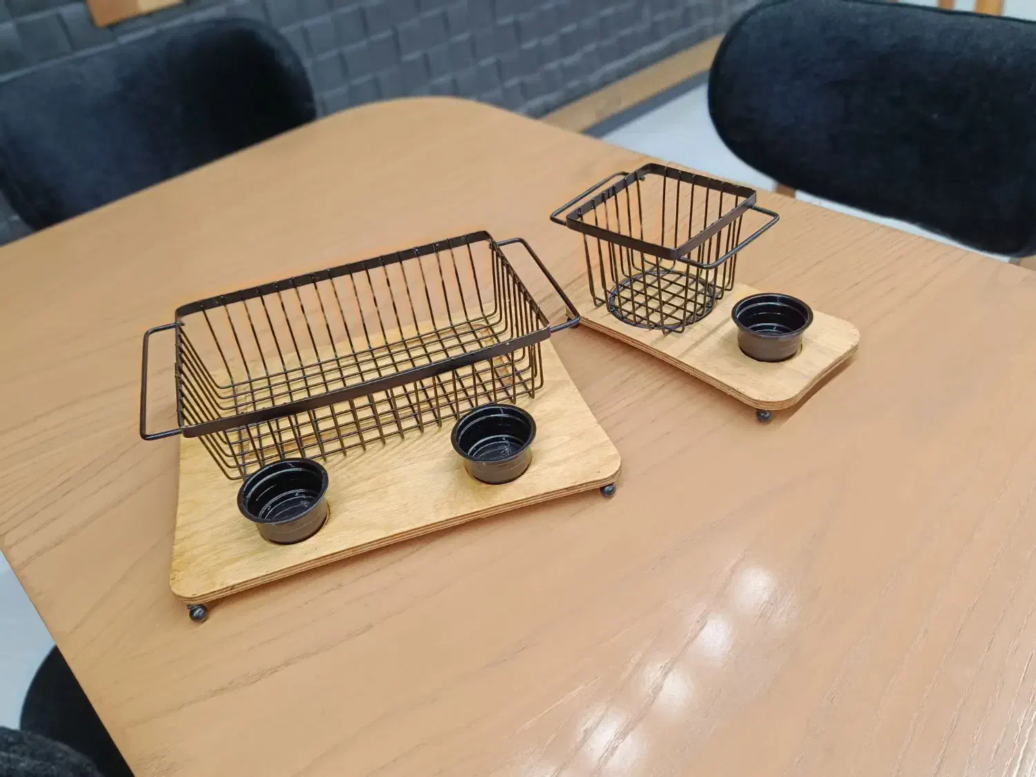 سینی/جا دستمال کاغذی/سبد سوخاری و سیب زمینی|کافی‌شاپ و رستوران|شیراز, دروازه قران|دیوار