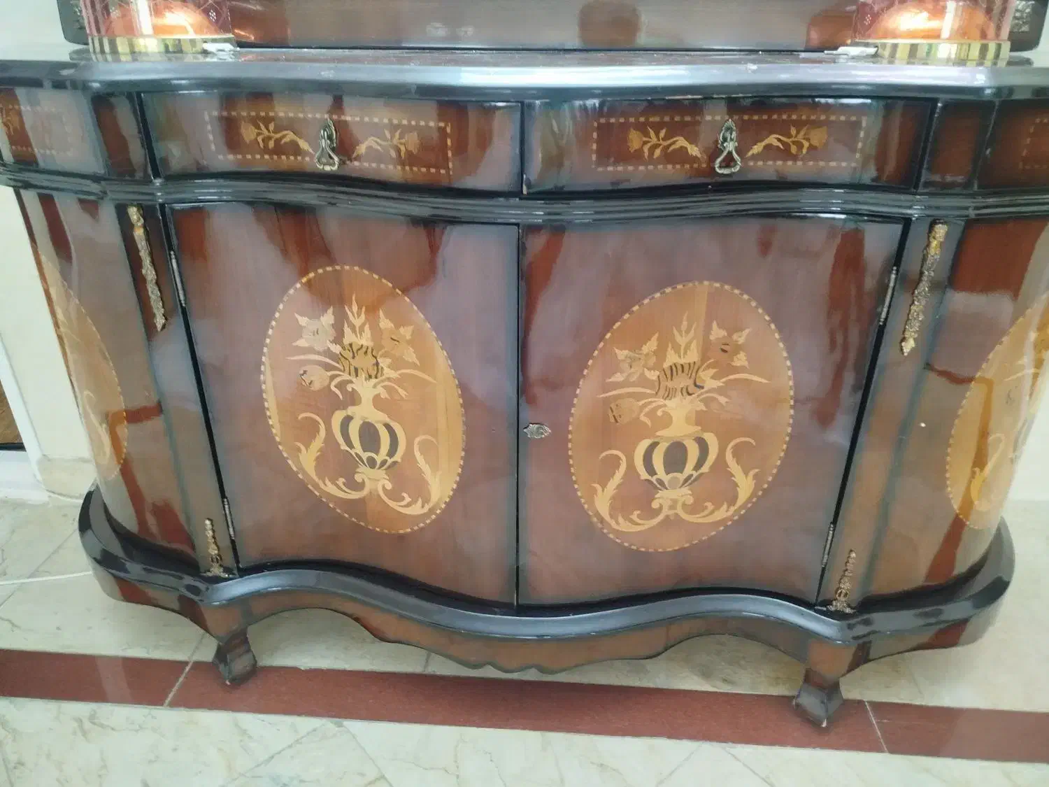 میز وکنسول با آینه وبدون شمدانی|بوفه، ویترین، کنسول|سبزوار, توحیدشهر|دیوار