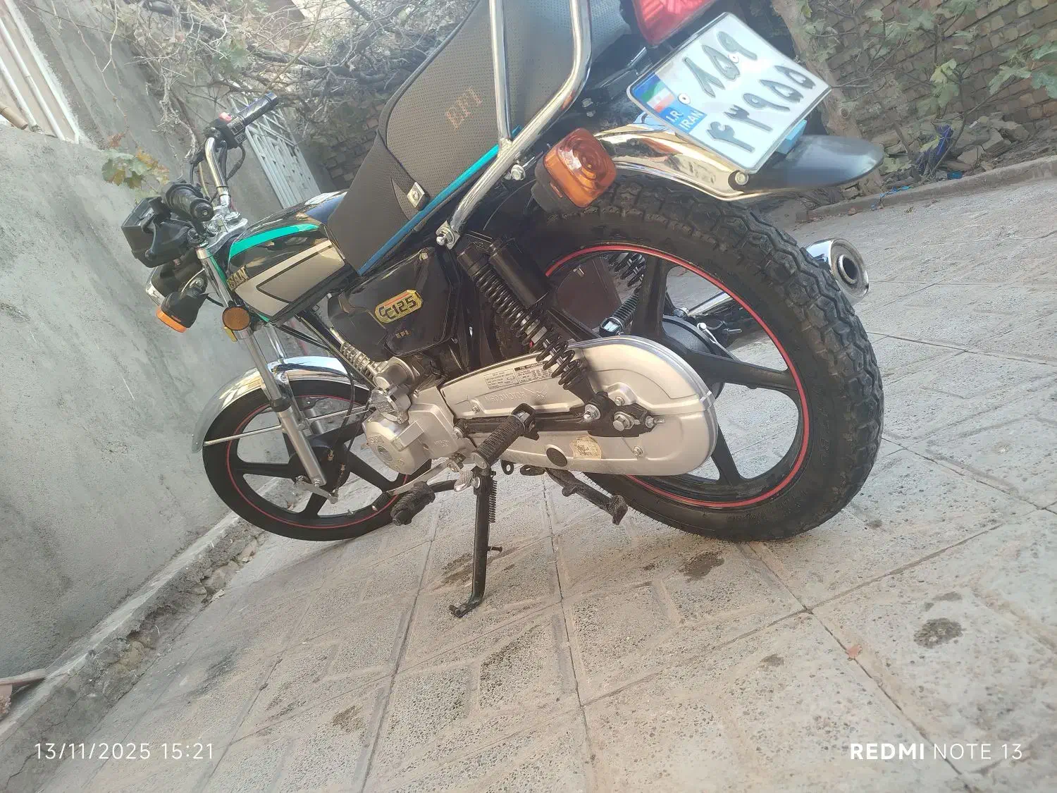 احسان ۴۰۳|موتورسیکلت|تربت جام, باغ سنگان سفلی|دیوار