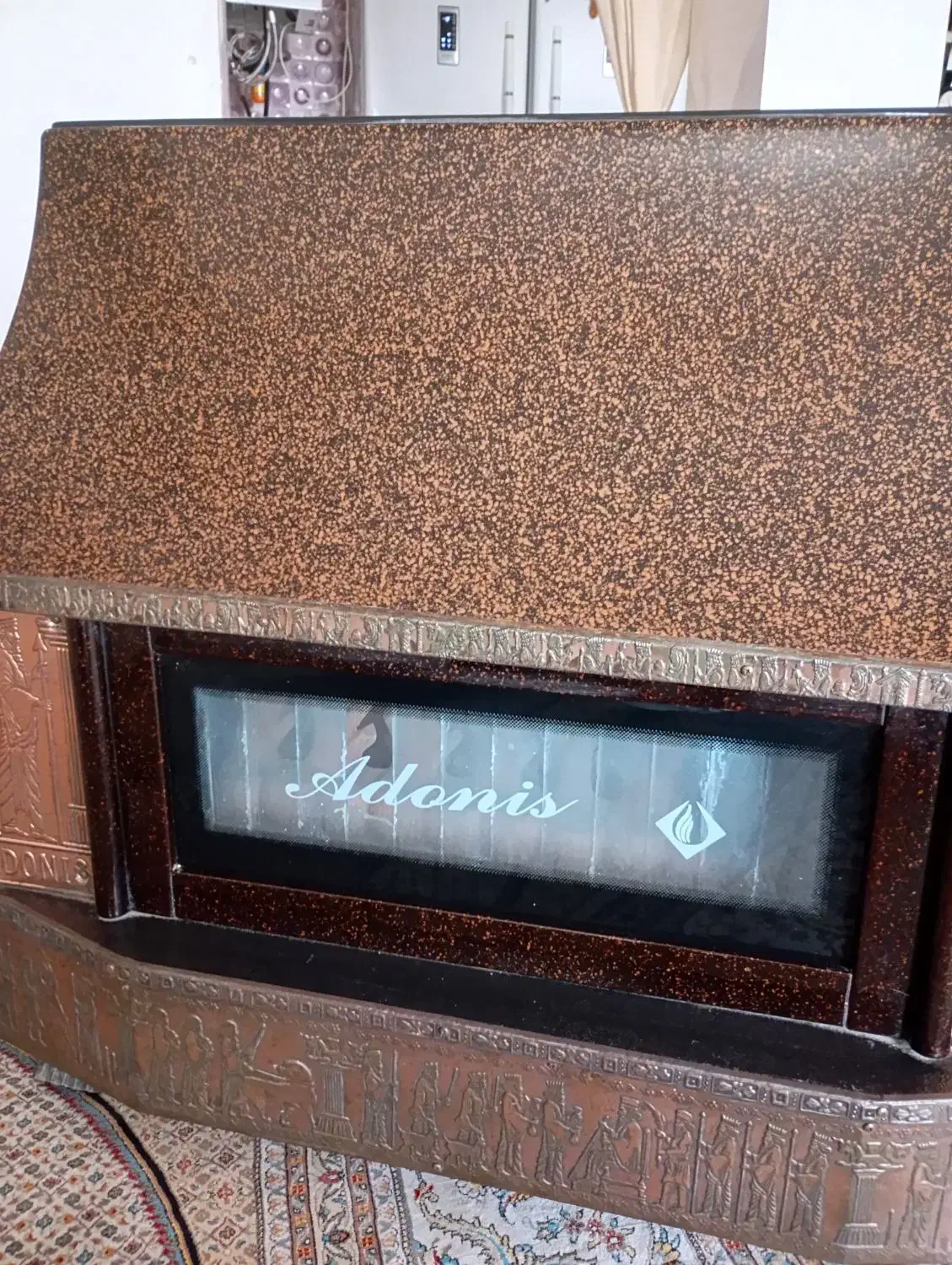 بخاری شومینه ای|بخاری، هیتر، شومینه|قائن, |دیوار