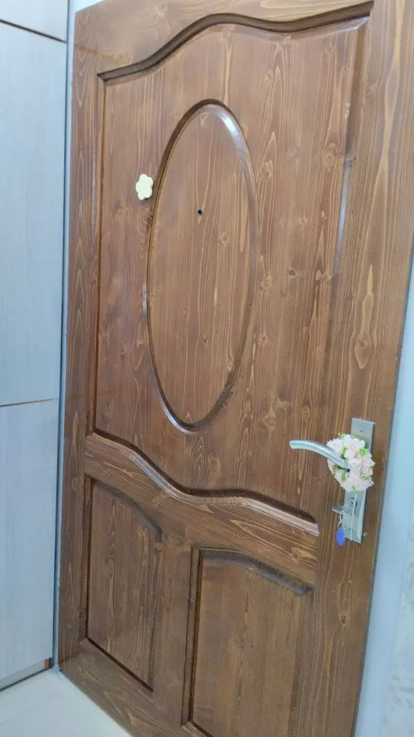 درب ورودی آپارتمان راست بازشو اندازه 105در200|مصالح و تجهیزات ساختمان|پردیس, فاز ۴|دیوار