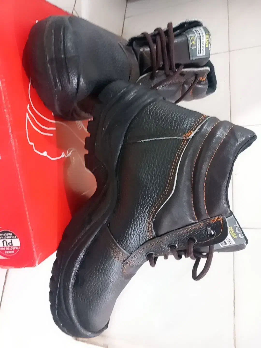 کفش کار ایمنی سایز 41|کیف، کفش، کمربند|کرمان, |دیوار