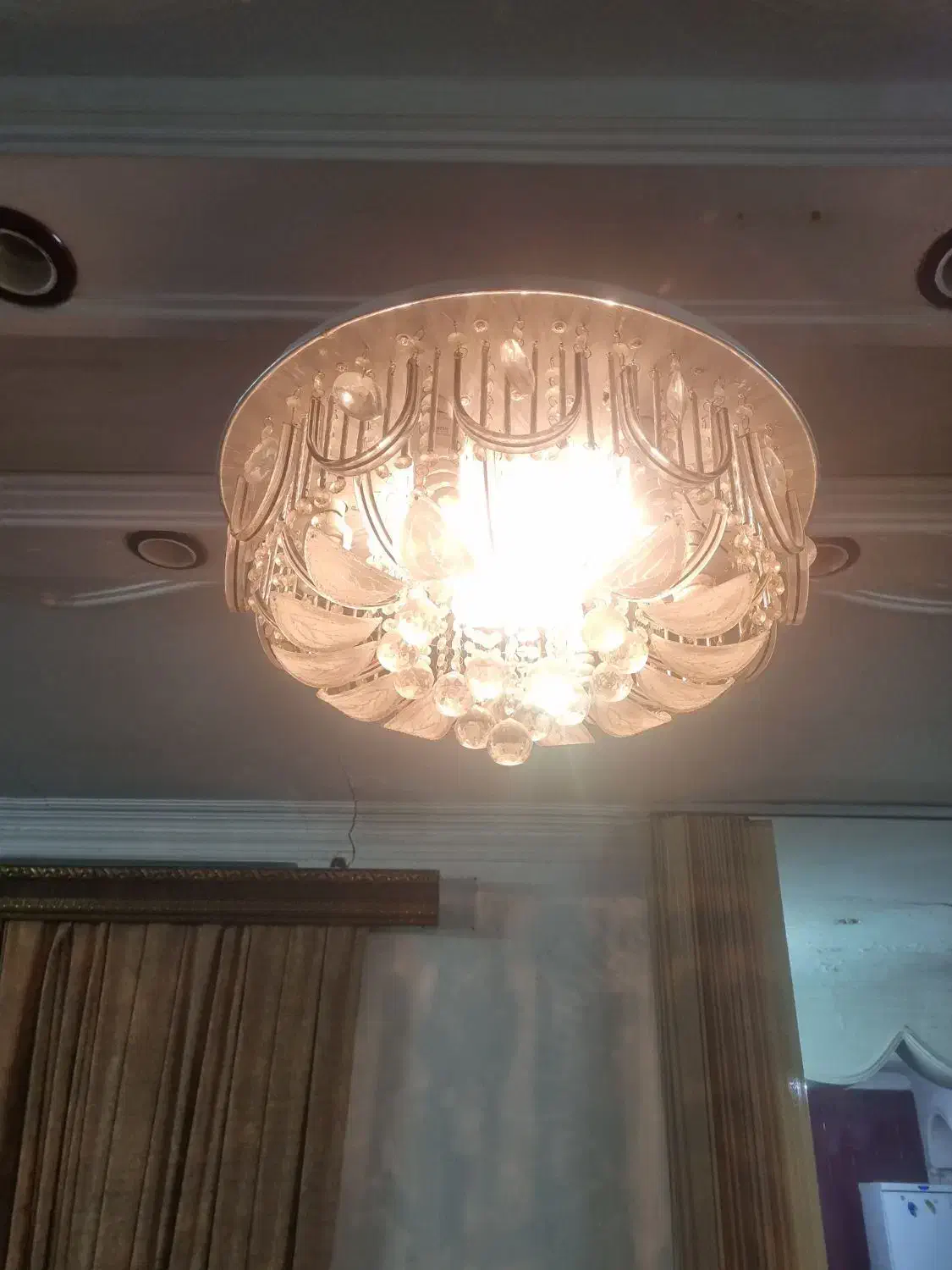 لوستر|لوستر و چراغ آویز|آبادان, |دیوار