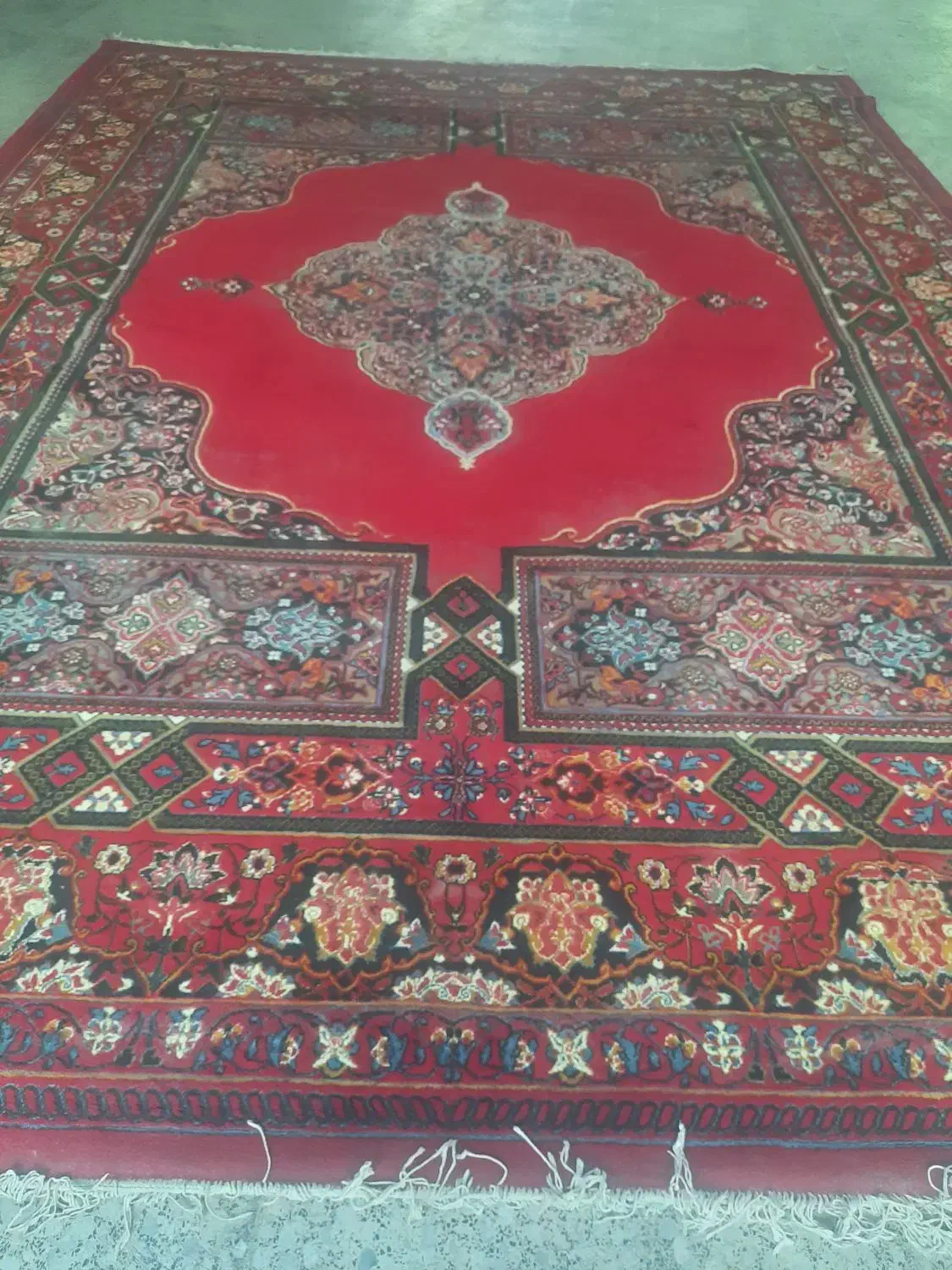 فرش قدیمی سالم ۲عدد|فرش|شیراز, انجیر|دیوار