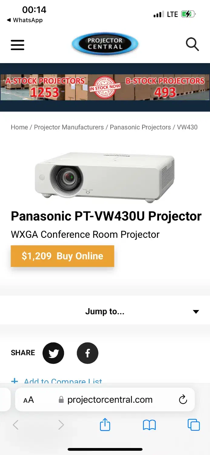 ویدئو پرژکتور|تلویزیون و پروژکتور|تهران, نیروی هوایی (پیروزی)|دیوار