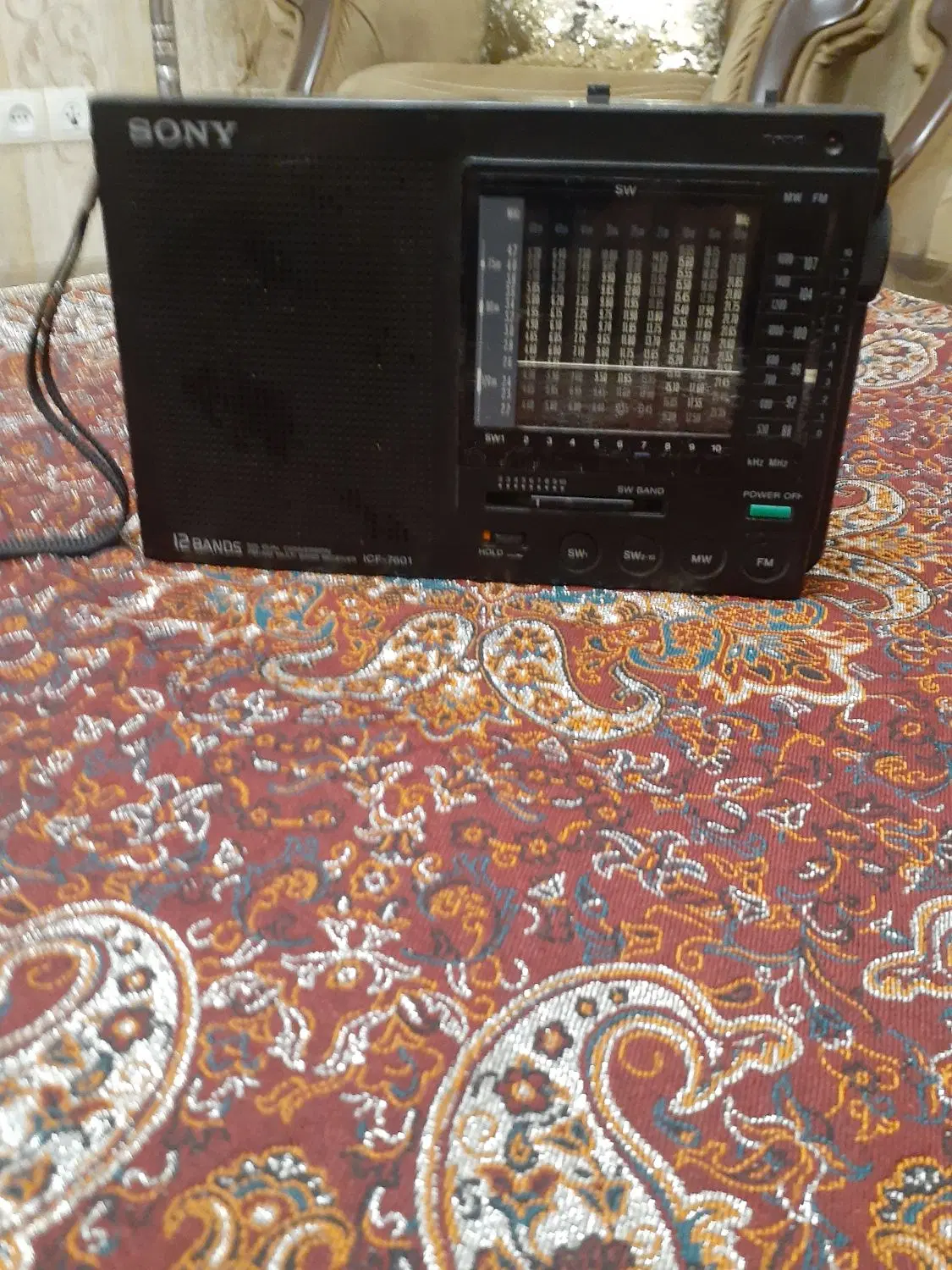 رادیو سونی اصل ژاپن lcf 7601 درحد نو|سیستم صوتی خانگی|تهران, تهرانپارس غربی|دیوار