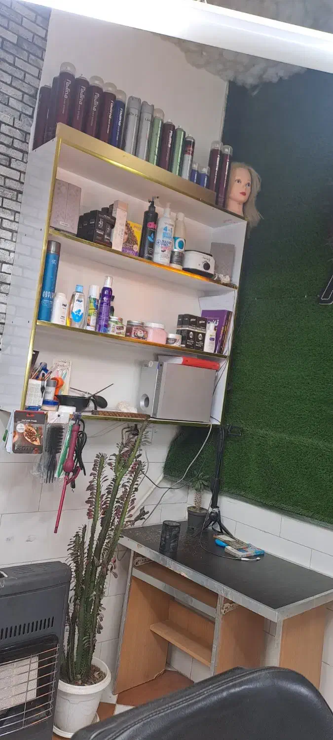 دکوراسیون آرایشگاه|آرایشگاه و سالن‌های زیبایی|بزینه رود, |دیوار