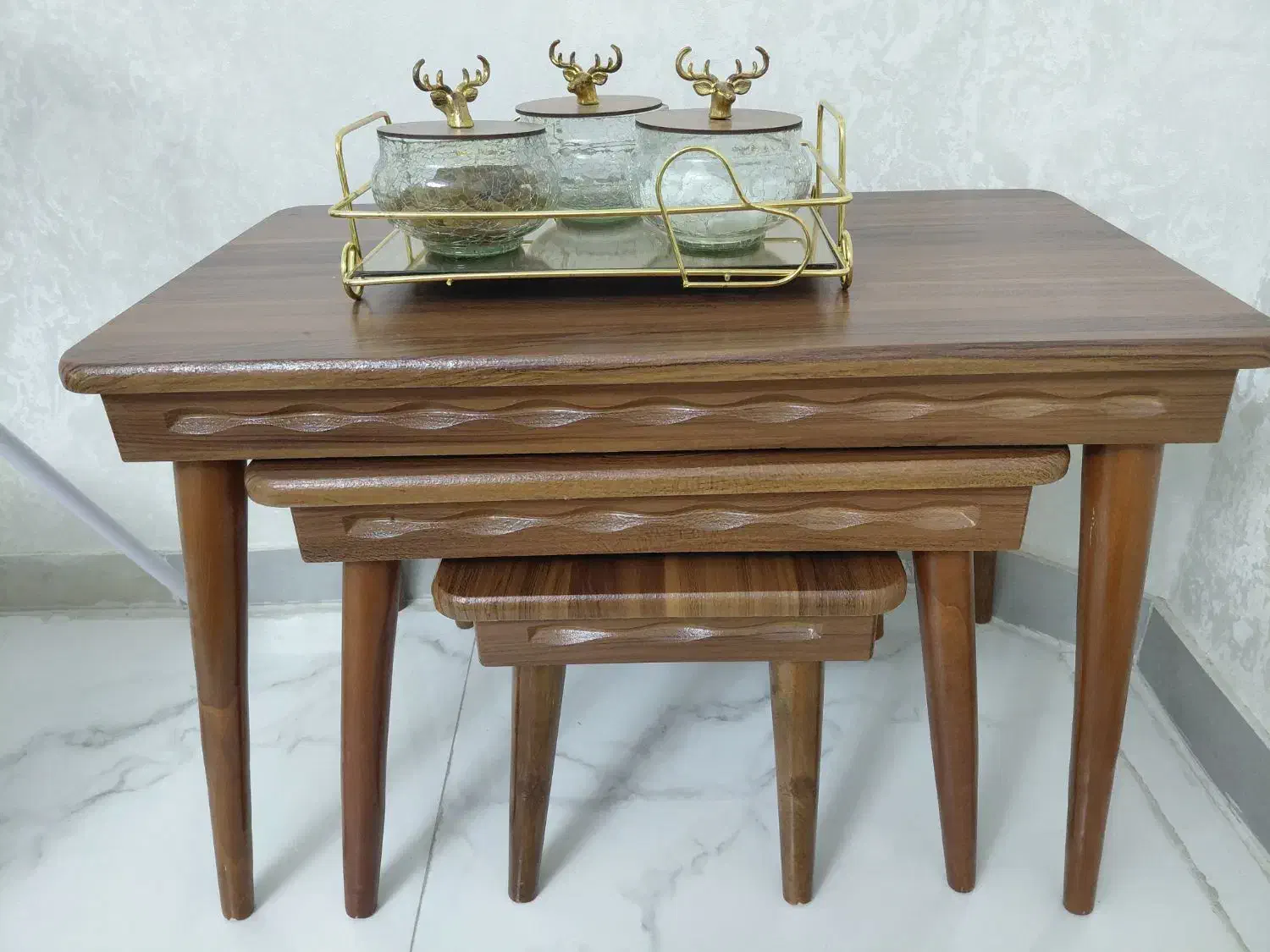 میز عسلی سه تیکه|مبلمان خانگی و میز عسلی|ملارد, |دیوار