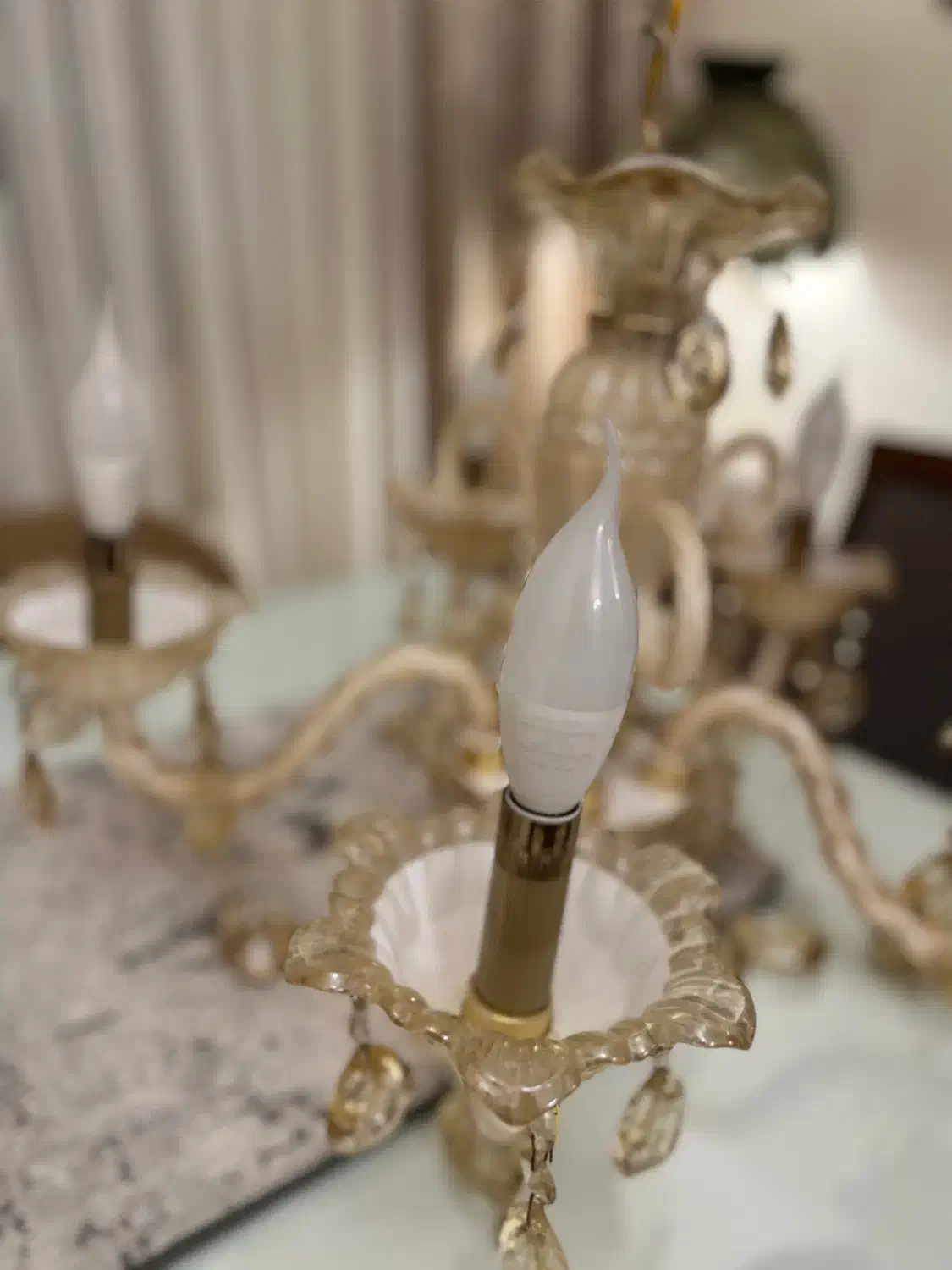 لوستر کریستال|لوستر و چراغ آویز|پردیس, فاز ۱۱|دیوار