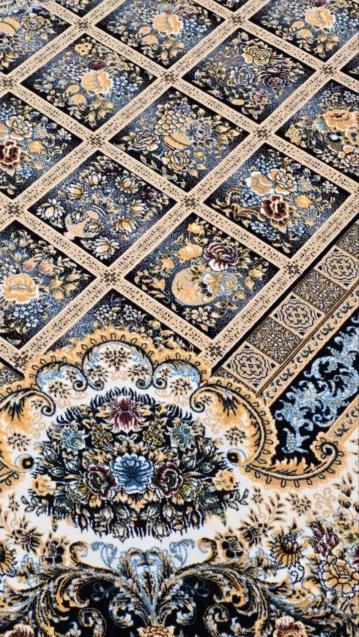 فرش پرند سورمه ایی۷۰۰ شانه|فرش|گرگان, |دیوار