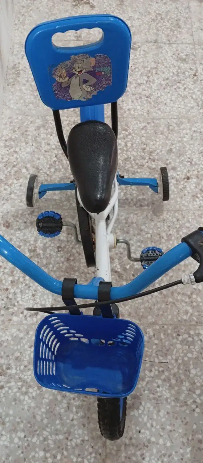 دوچرخه سایز ۱۶ آبی|دوچرخه، اسکیت، اسکوتر|رضویه, |دیوار