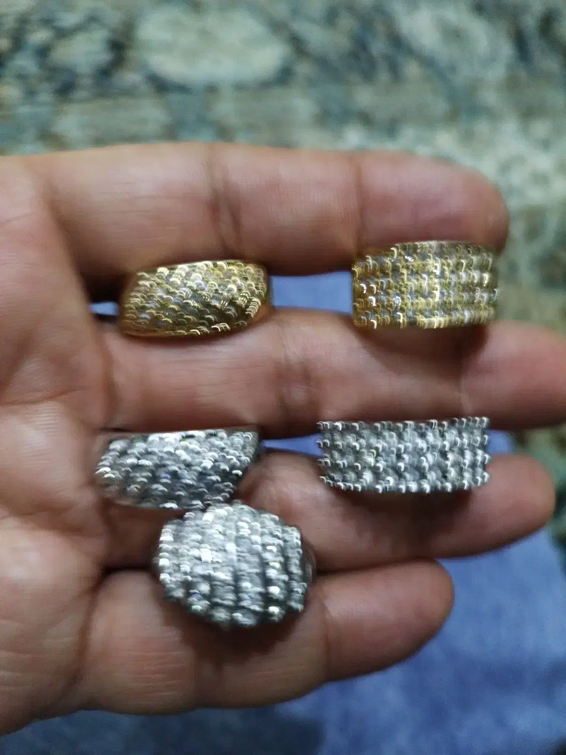 انگشتر استیل رنگ ثابت|بدلیجات|بندرعباس, |دیوار