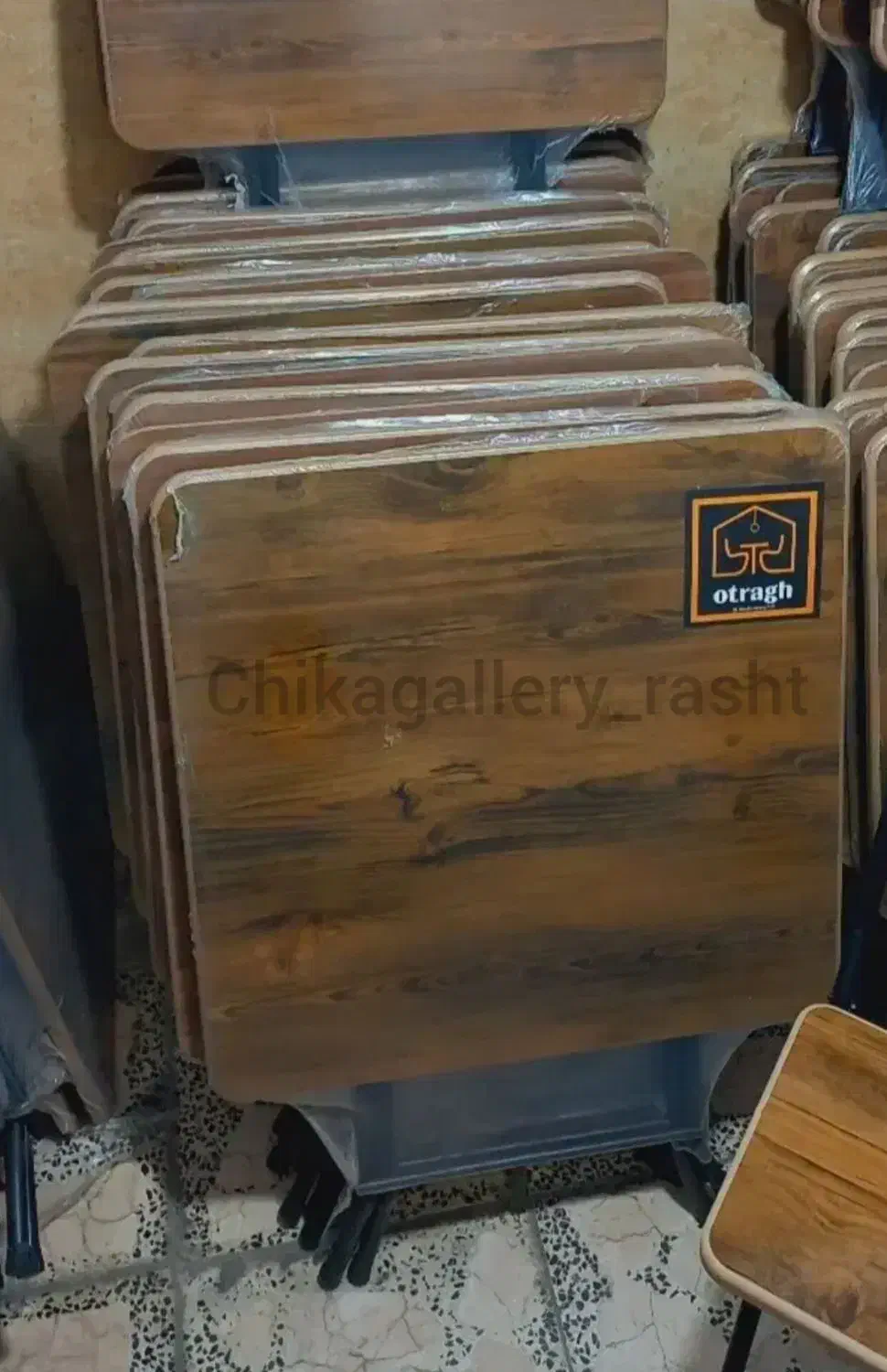 میز تاشو چوبی (کافه ، فست فود و منزل)|میز و صندلی غذاخوری|رشت, سعدی (تختی)|دیوار