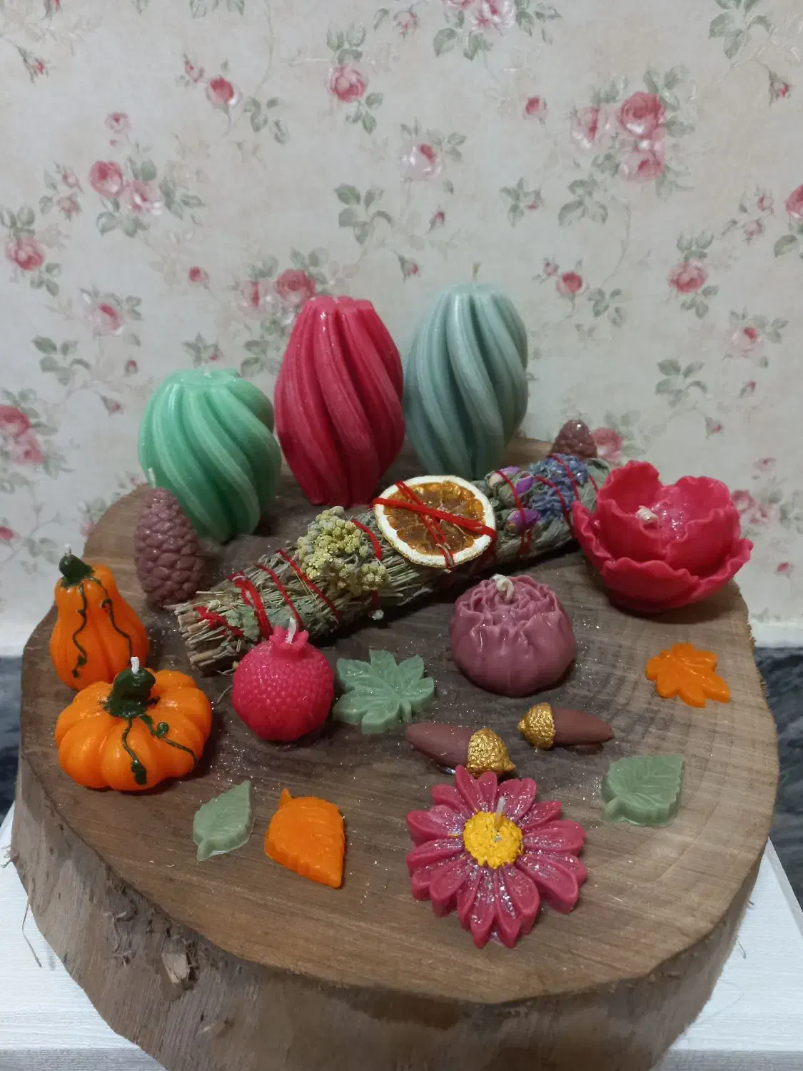 شمع دست ساز|صنایع دستی و سایر لوازم تزئینی|بروجرد, |دیوار