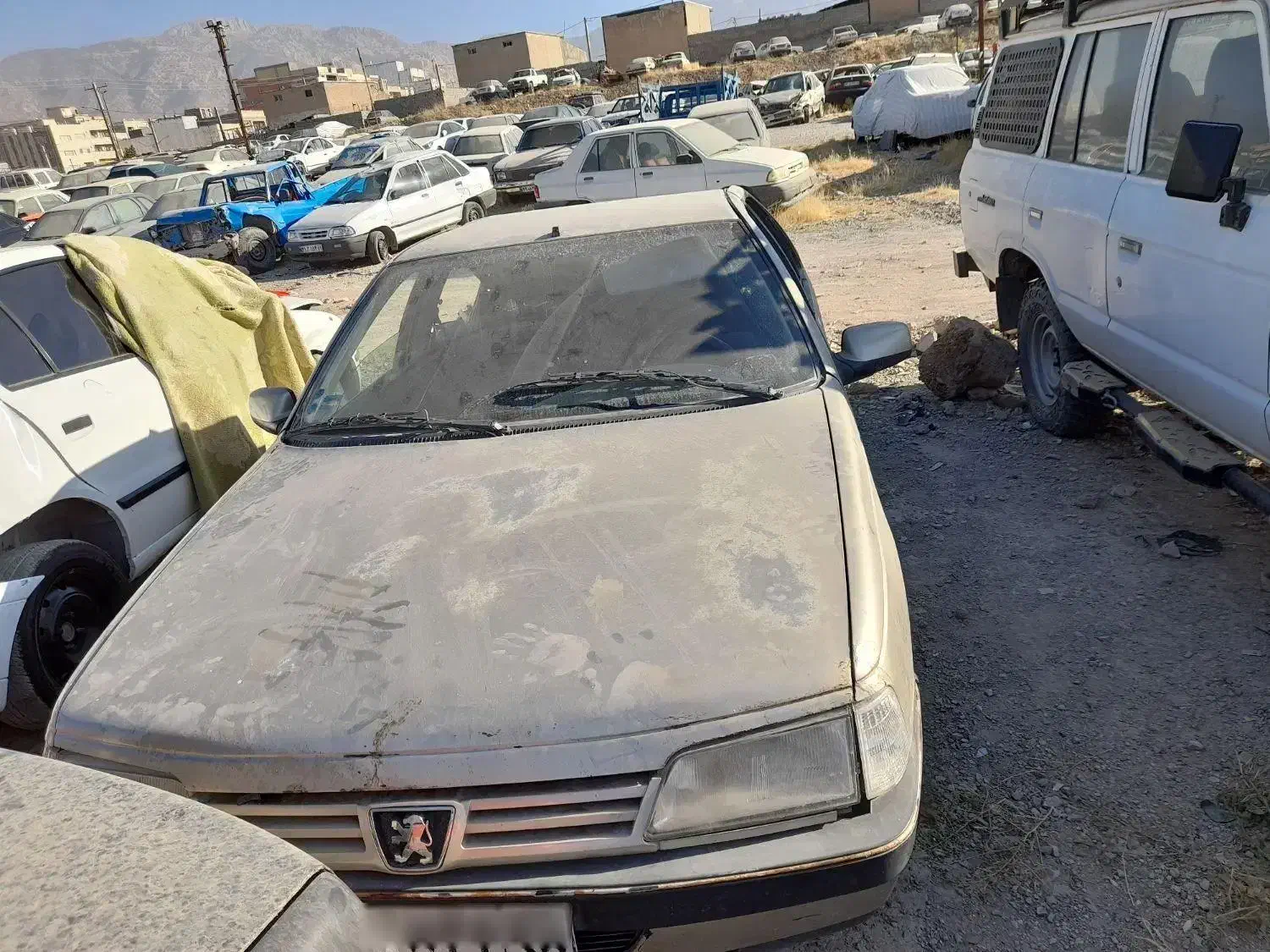 پژو تصادفی 83|خودرو سواری و وانت|ایوان, |دیوار