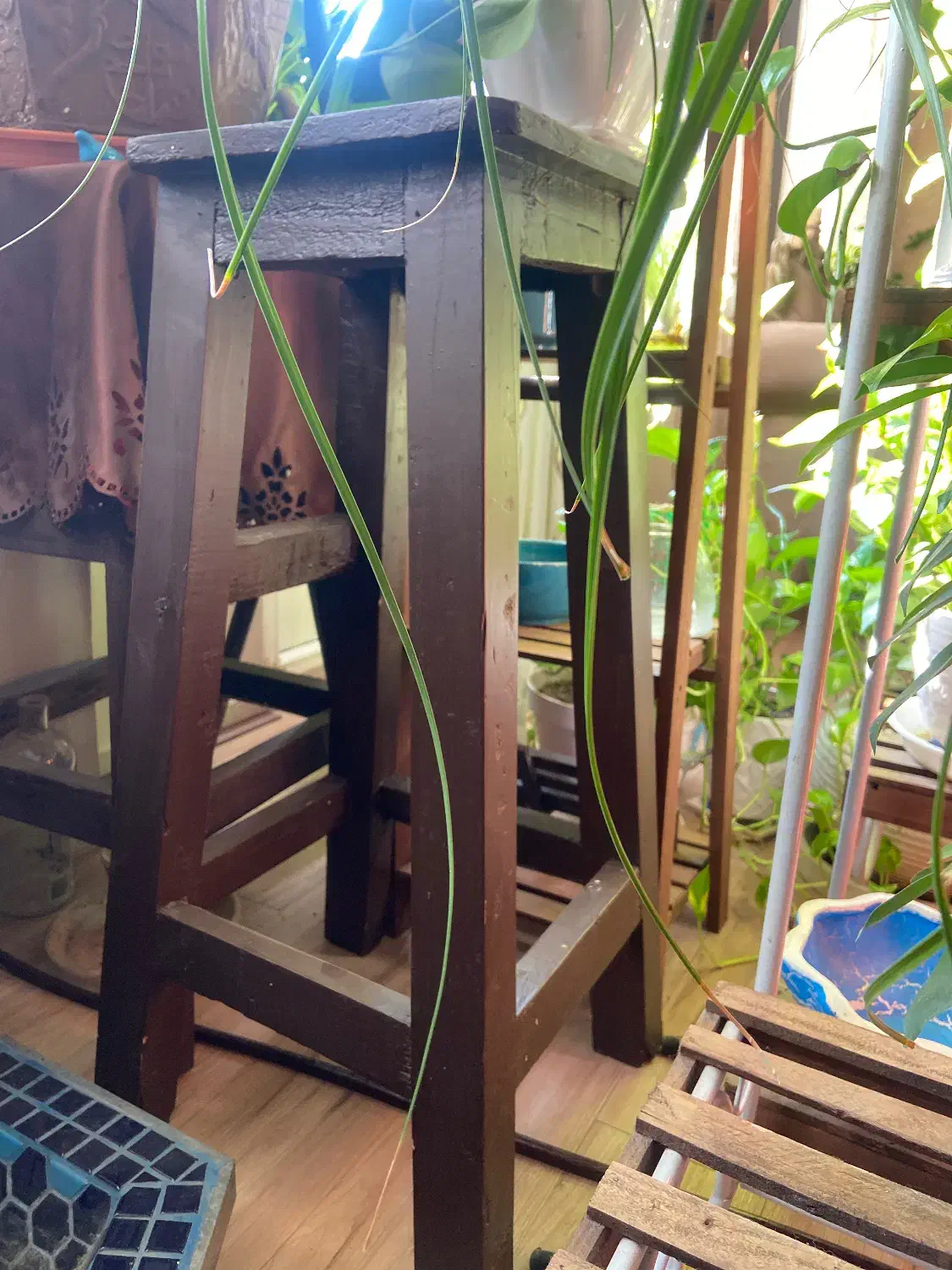 چهارپایه چوبی|صندلی و نیمکت|تهران, آذربایجان|دیوار