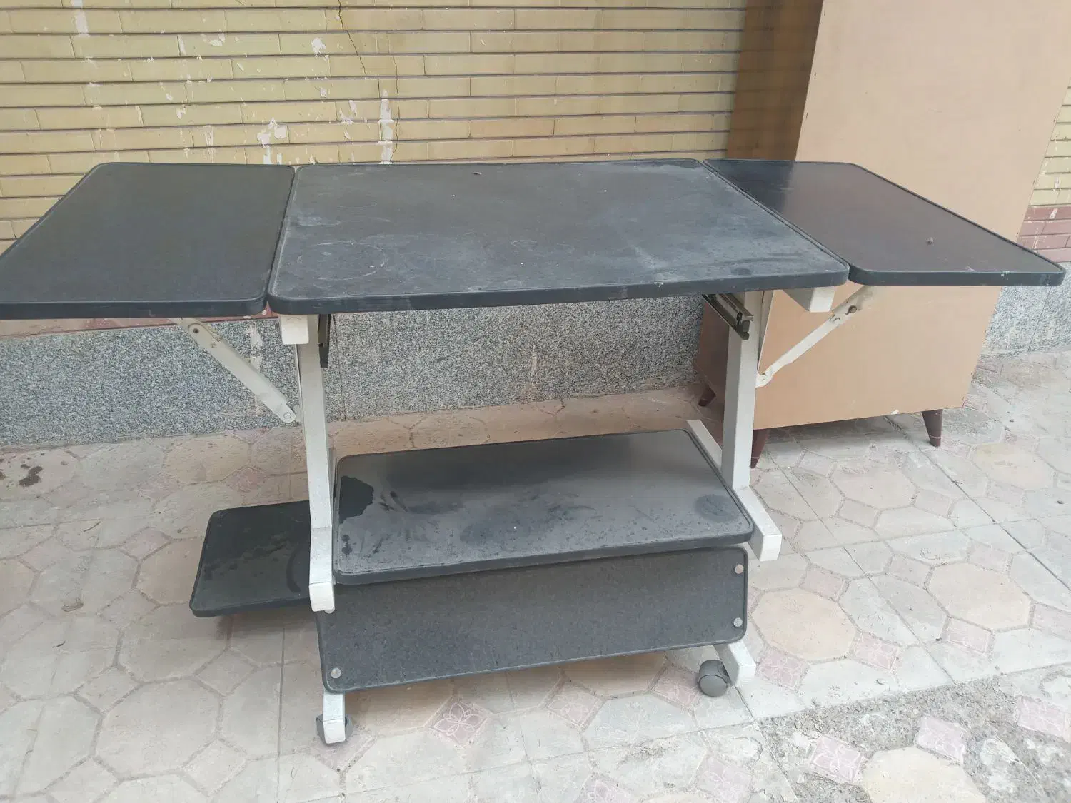 میز کامپیوتر فلزی|میز تحریر و کامپیوتر|تبریز, |دیوار