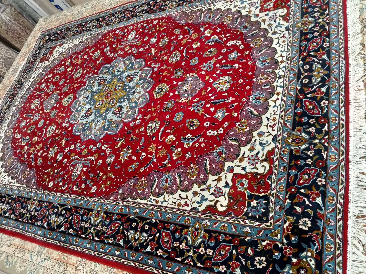 فرش ۹ متری نخ|فرش|نکا, |دیوار