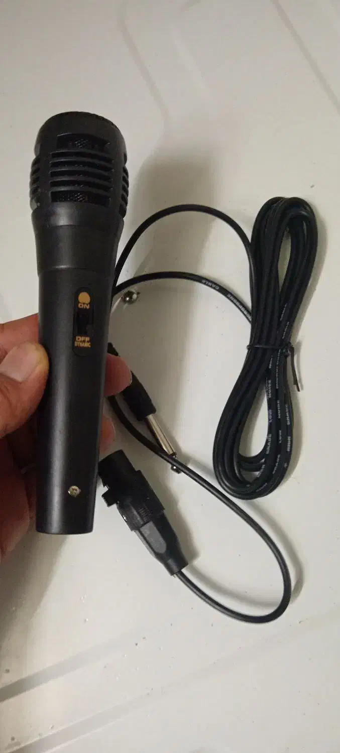میکروفن حرفه ایی سیم دار مناسب مداحی و خوانندگی|سیستم صوتی خانگی|اصفهان, کارلادان|دیوار