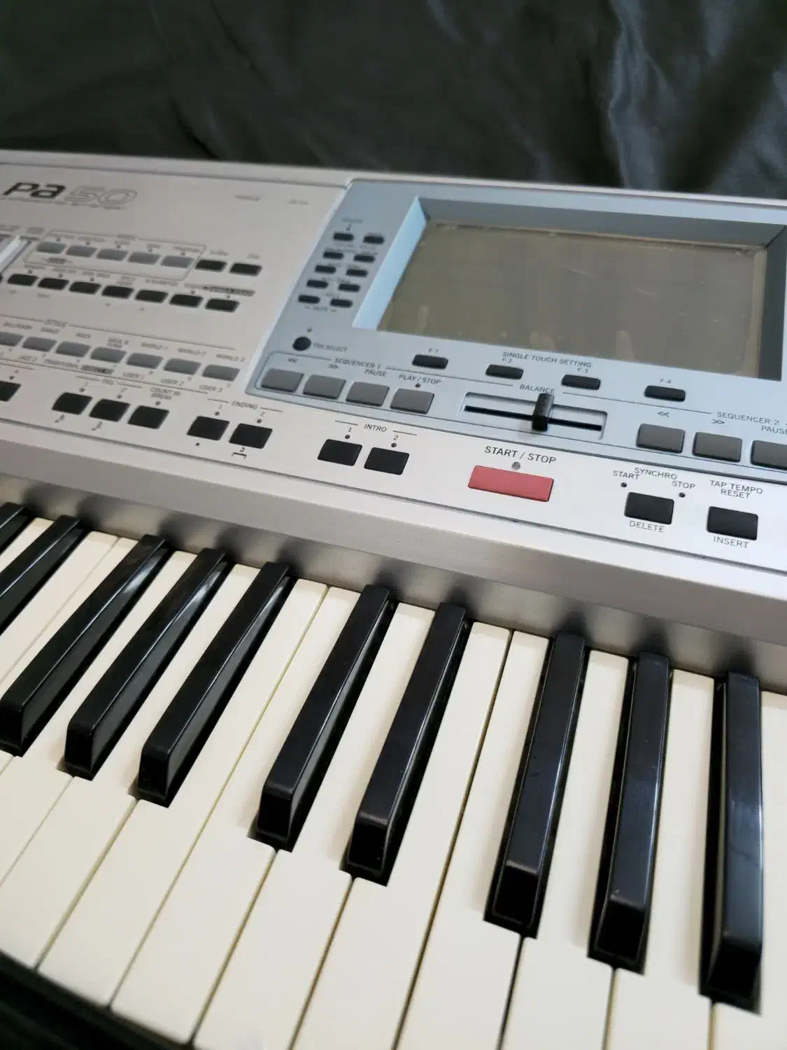 ارگ pa50 در حد خیلی تمیز|پیانو، کیبورد، آکاردئون|قزوین, |دیوار