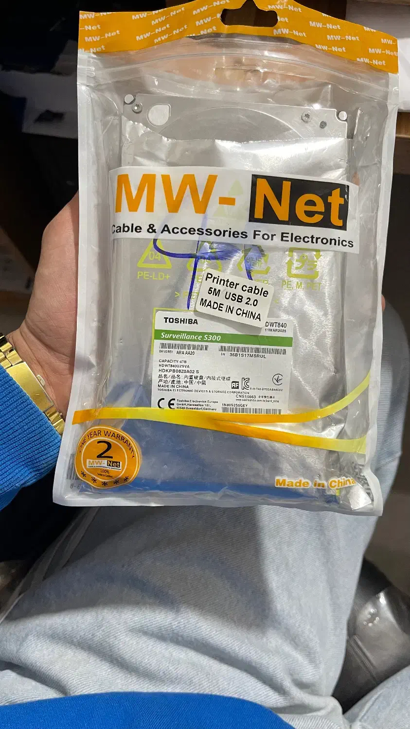 هارد اکسترنال توشیبا ۴ ترابایت|قطعات و لوازم جانبی رایانه|کرج, خرمدشت|دیوار