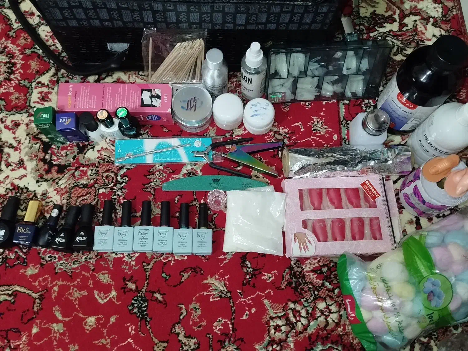 وسایل کاشت ناخن|آرایشی، بهداشتی، درمانی|بروجرد, |دیوار