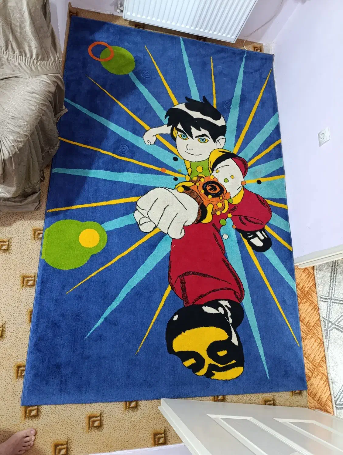 فرش ماشینی ۴ متری درحد نو|فرش|محمدیه-قزوین, |دیوار