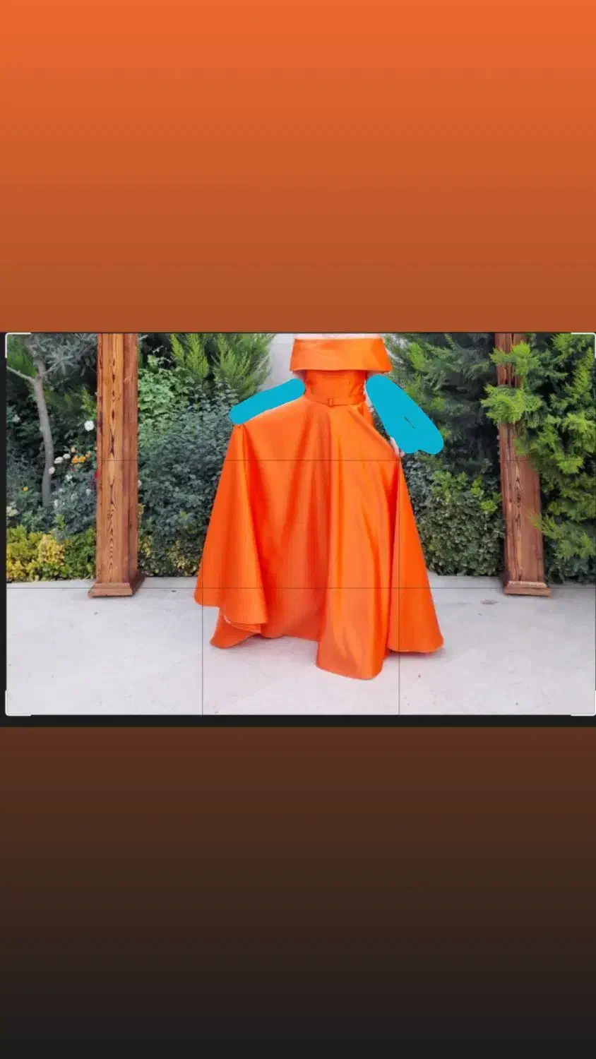 لباس مجلسی.دنباله دار.یکبار پوشیده شده.|لباس|آبیک, |دیوار