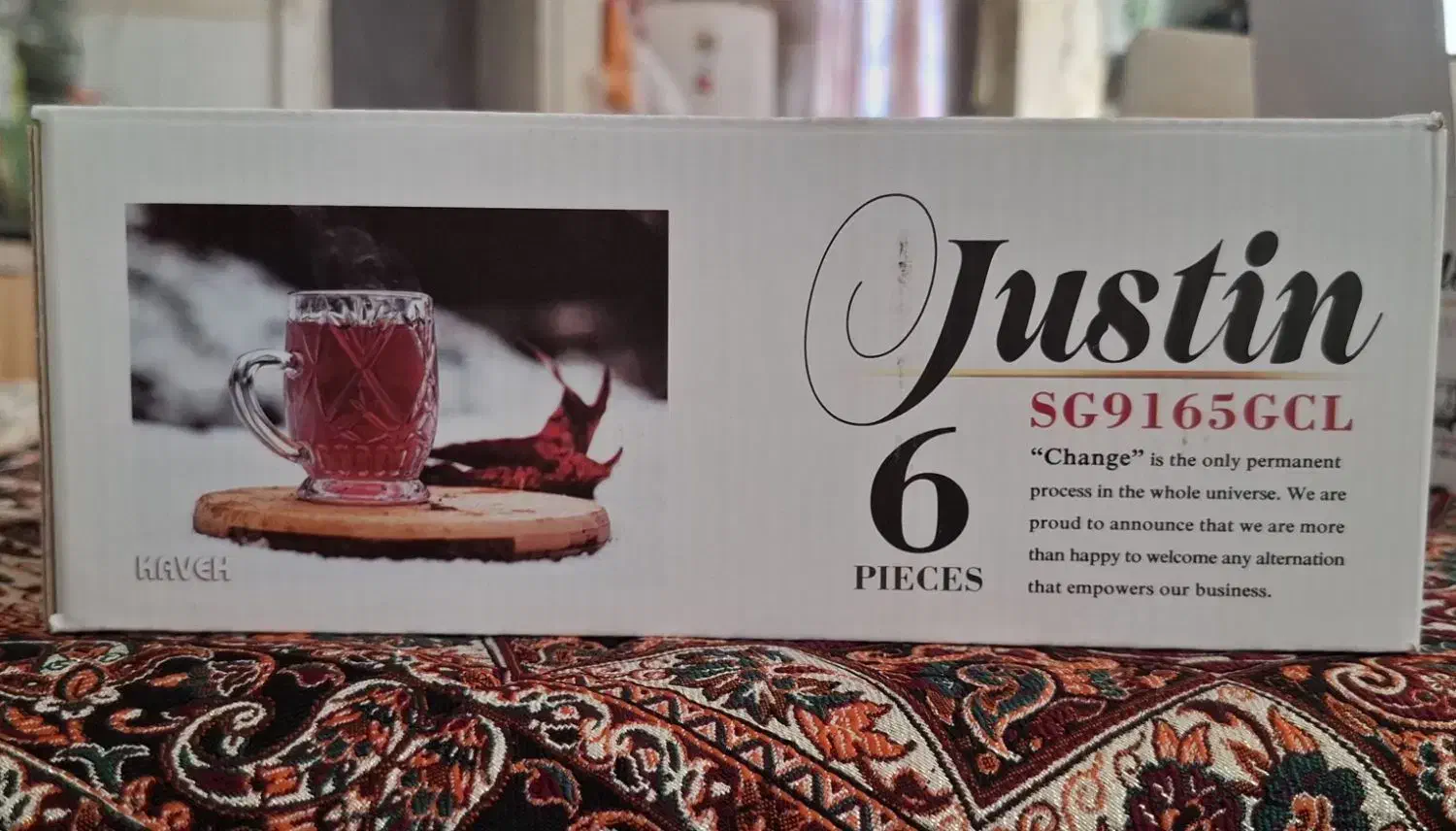 نیم لیوان جاستن کاوه|ظروف سرو و پذیرایی|مشهد, نوید|دیوار