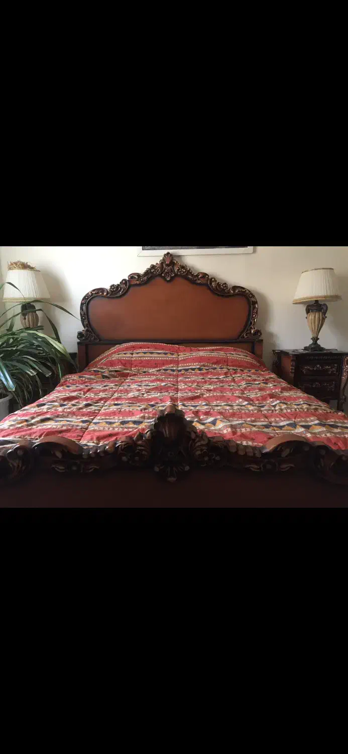 سرویس خواب چوب راش در حد نو|تخت و سرویس خواب|کرج, کیانمهر|دیوار