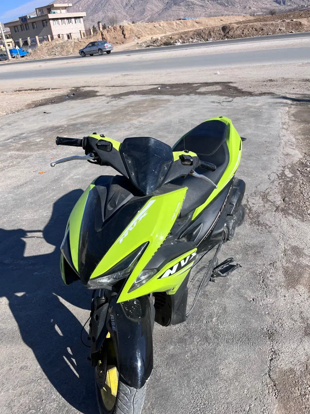 موتور طرح ایروکس 155|موتورسیکلت|لردگان, |دیوار