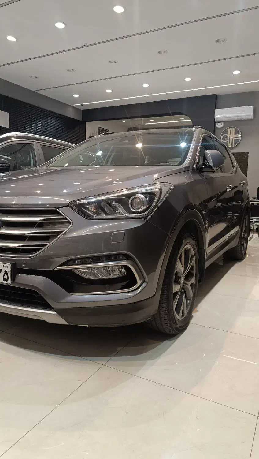 سانتافه ۲۰۱۷ خاکستری|خودرو سواری و وانت|زنجان, |دیوار