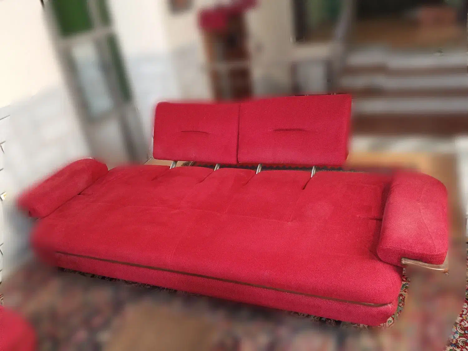 یک دست مبل تخت خواب شو ۸ نفره در حد نو|مبلمان خانگی و میز عسلی|کرمان, |دیوار