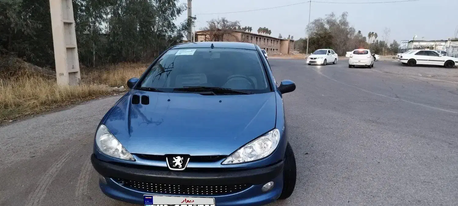 پژو ۲۰۶ تیپ ۵ تیو فایو|خودرو سواری و وانت|دزفول, |دیوار