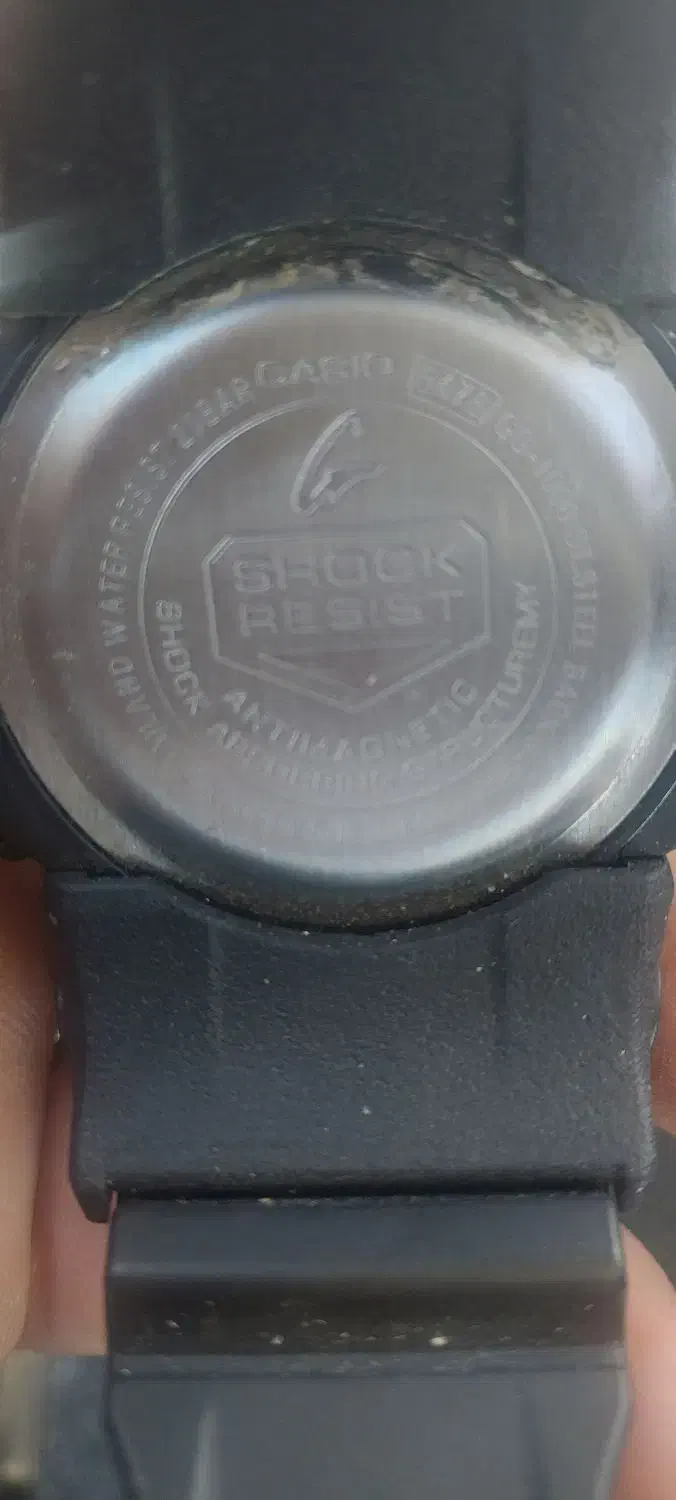 ساعت جی شوک بند مشکی|ساعت|آباده, |دیوار