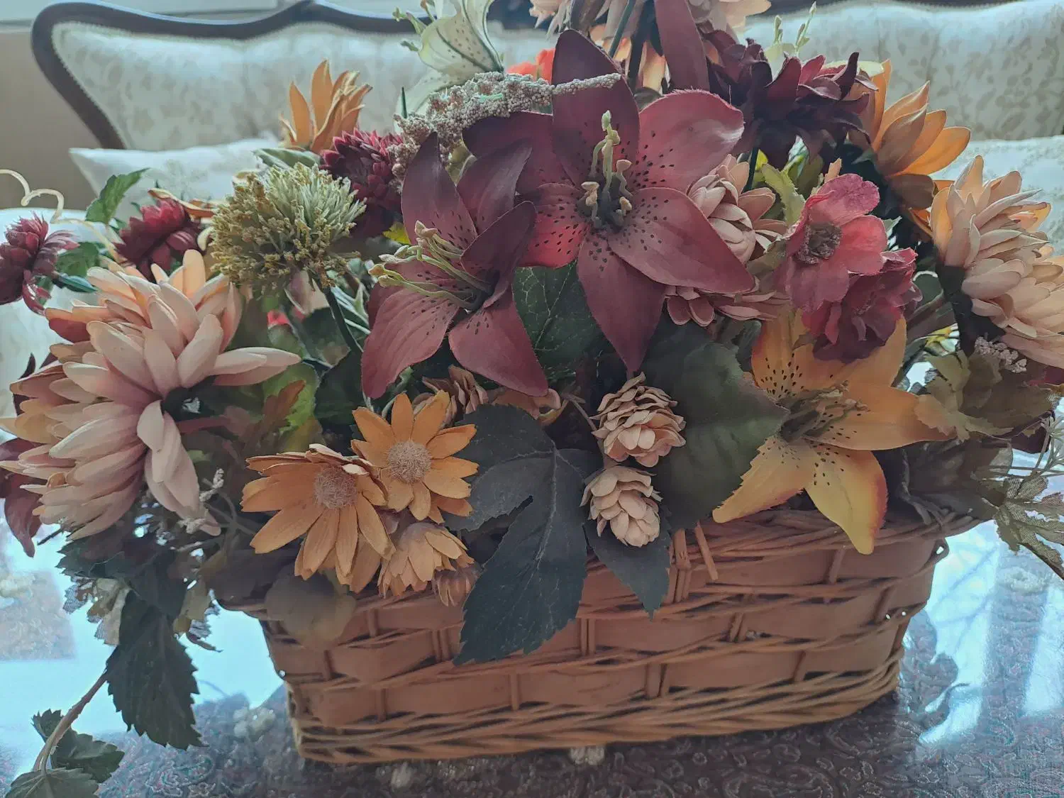 سبد گل|گل مصنوعی|همدان, |دیوار