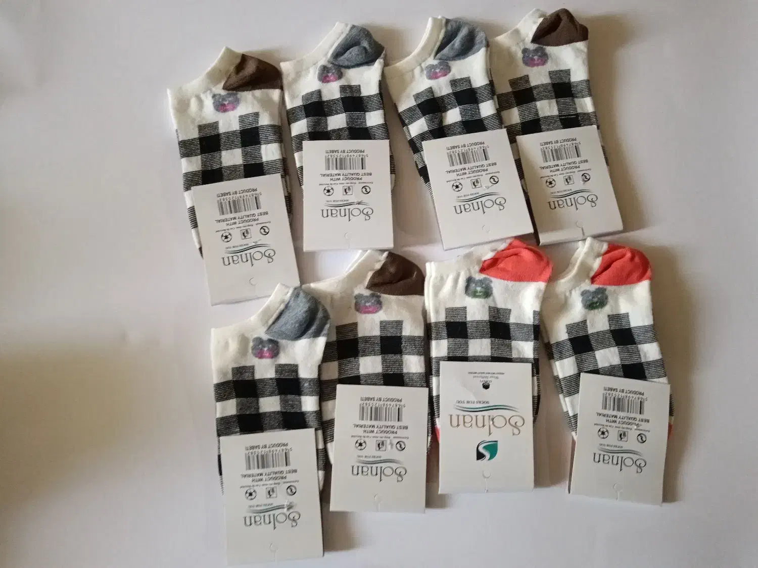 جورابهای طرحدار خرسی و اسپرت نیم ساق مردانه|لباس|اصفهان, صائب|دیوار