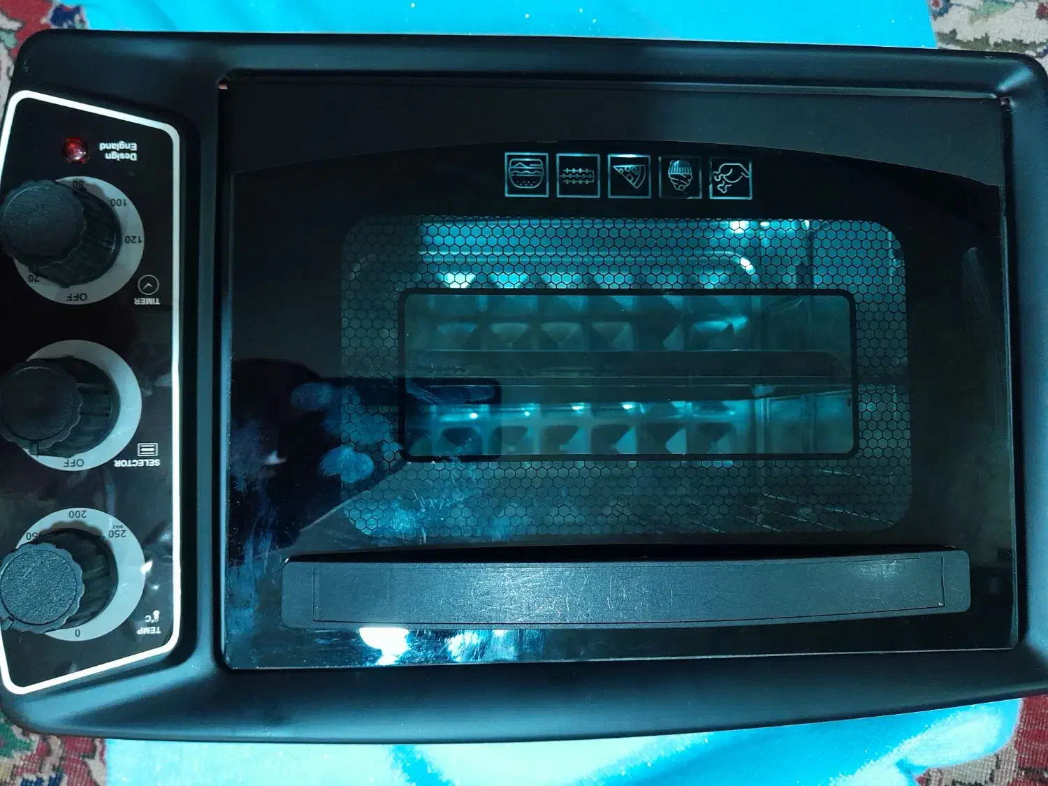 اون توستر یا فر برقی لند گرین نو|اجاق گاز و لوازم برقی پختوپز|سلماس, |دیوار