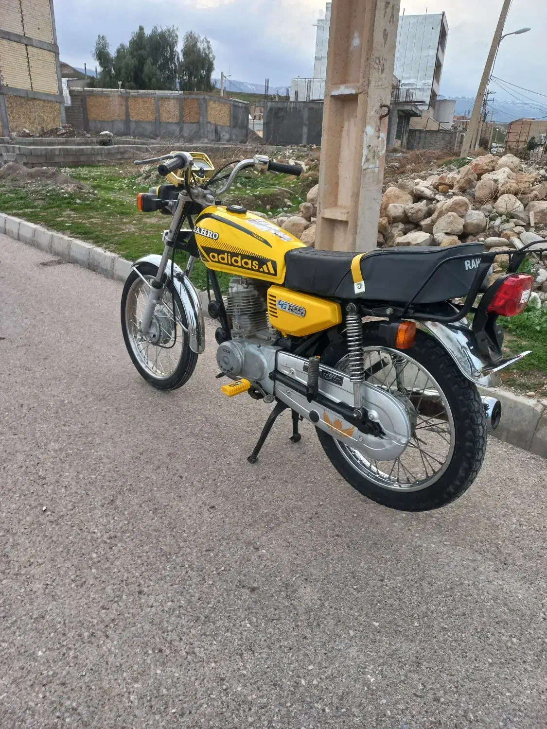 موتور مزایده  مدل ۹۴|موتورسیکلت|ایلام, |دیوار