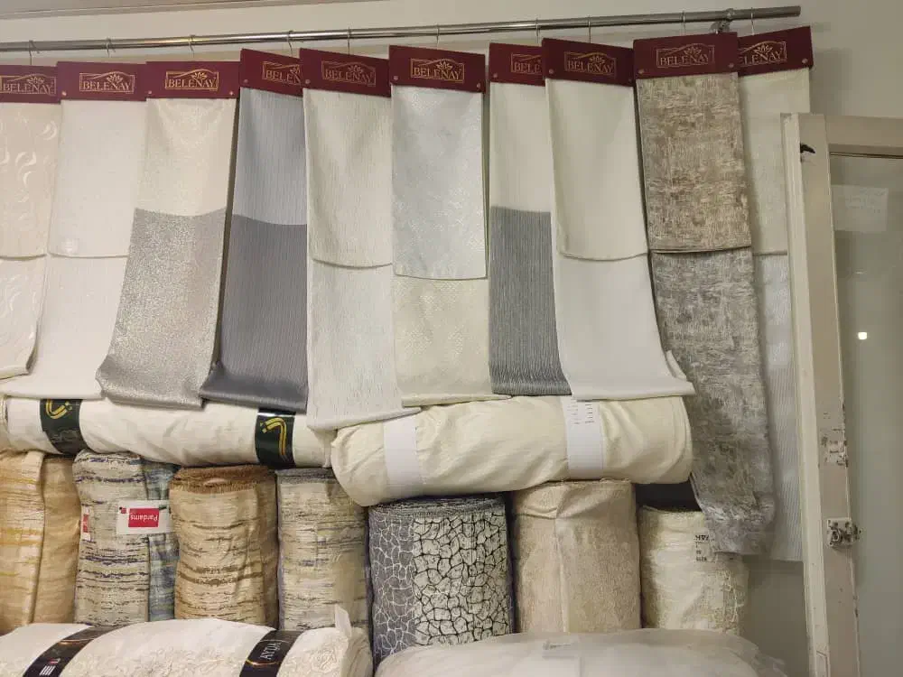 پرده ارزان|پرده، رانر، رومیزی|کرج, شهرک بنفشه|دیوار