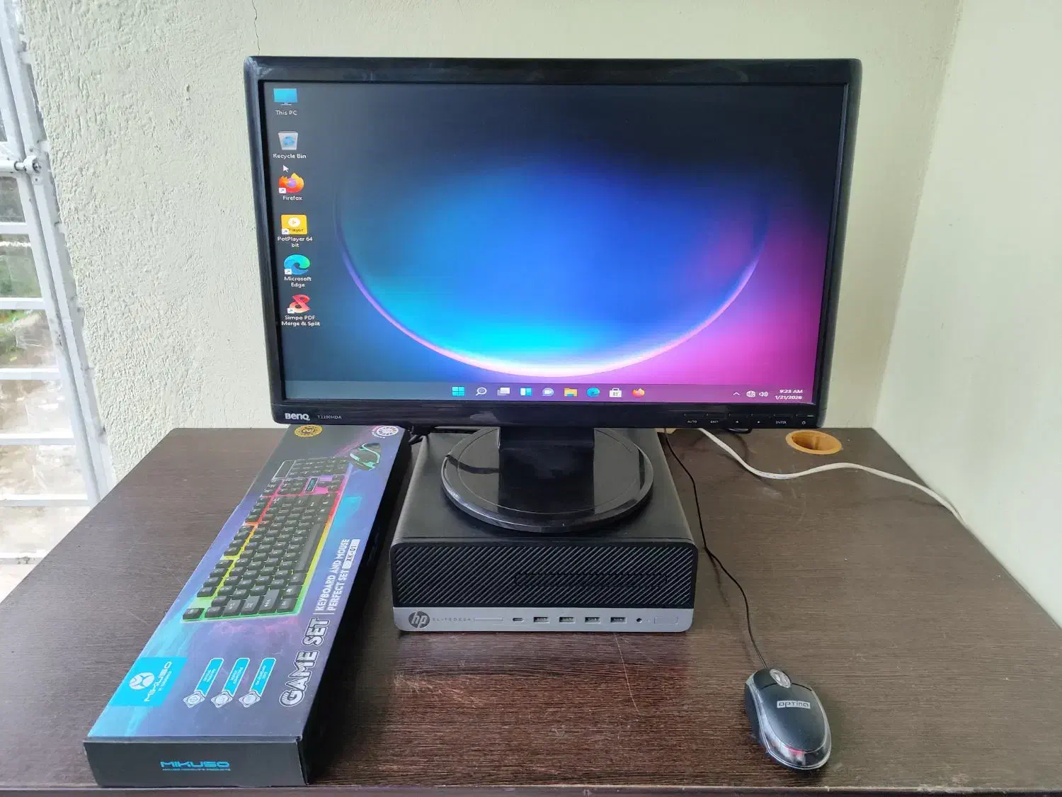 مینی کیس A10 رم ۸ هارد ۵۰۰ و m2 ۱۲۸ گرافیک R7|رایانه رومیزی|چالوس, |دیوار