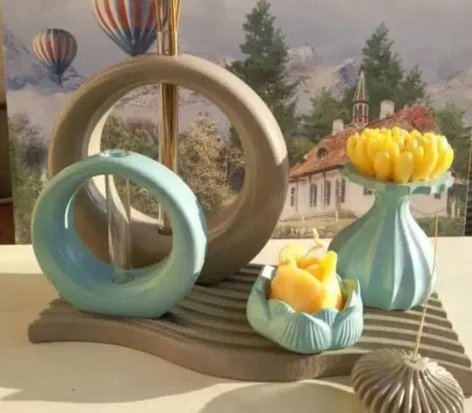 سنگ مصنوعی و شمع|صنایع دستی و سایر لوازم تزئینی|مرودشت, ثبت احوال|دیوار