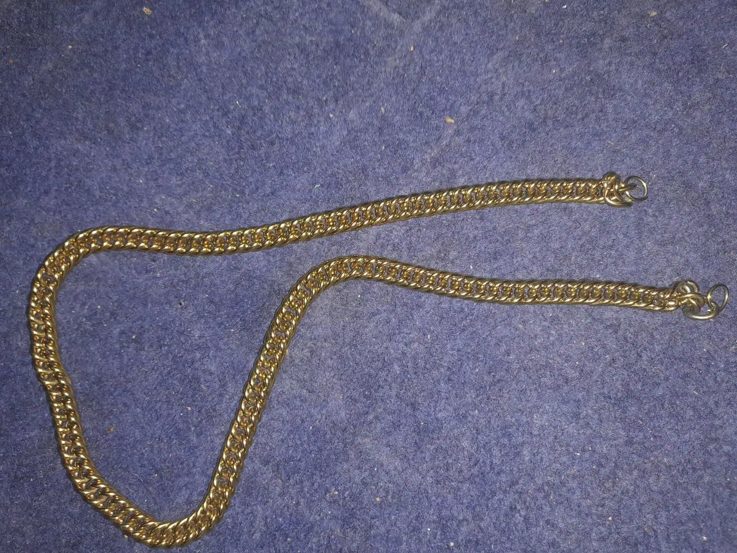 زنجیر گردبند طلایی رنگ ثابت جنس استیل ک رنگ|جواهرات|آمل, |دیوار