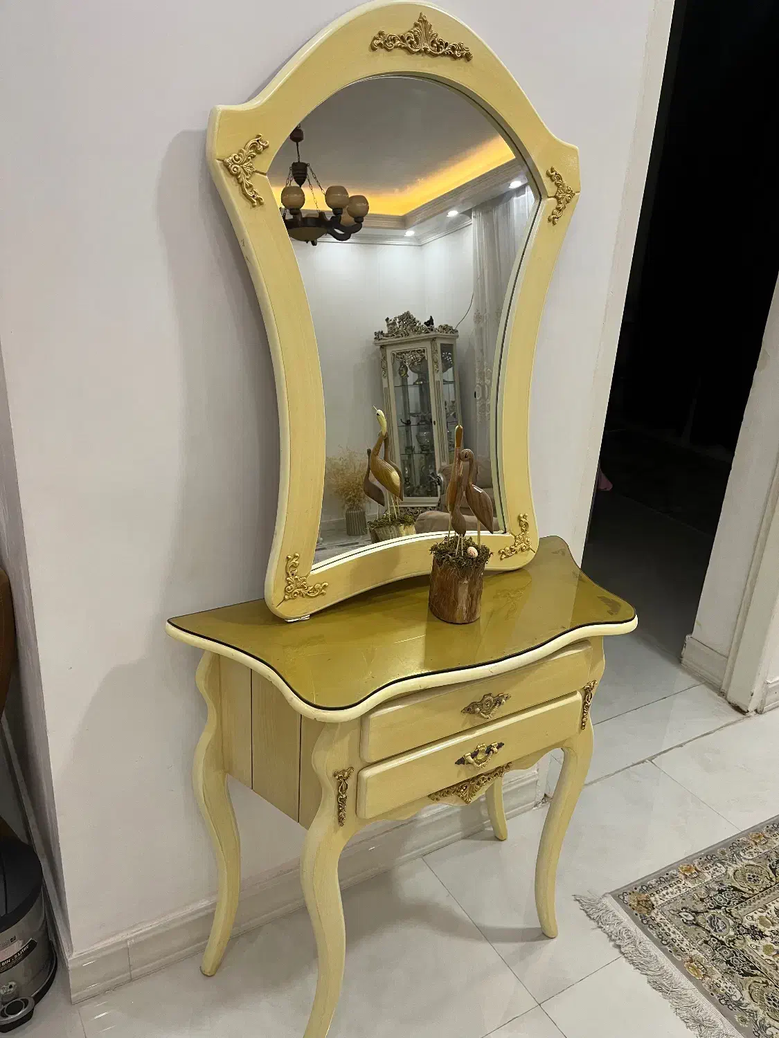 آینه و کنسول|بوفه، ویترین، کنسول|اهواز, کوی سعدی|دیوار