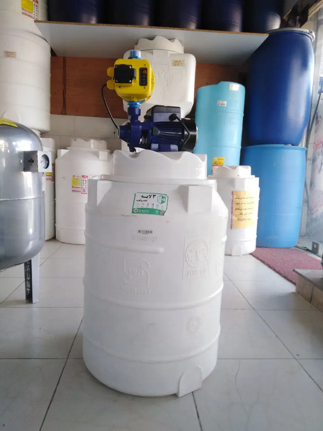 پمپ آب آپارتمان مناسب تا 3 طبقه 6.500.000 تومان|مصالح و تجهیزات ساختمان|بیرجند, |دیوار